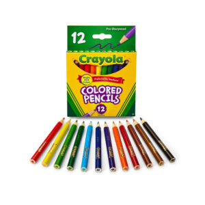Crayola Half Size Colored Pencils