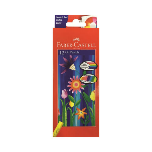 Faber Castell Oil Pastels 12 pieces