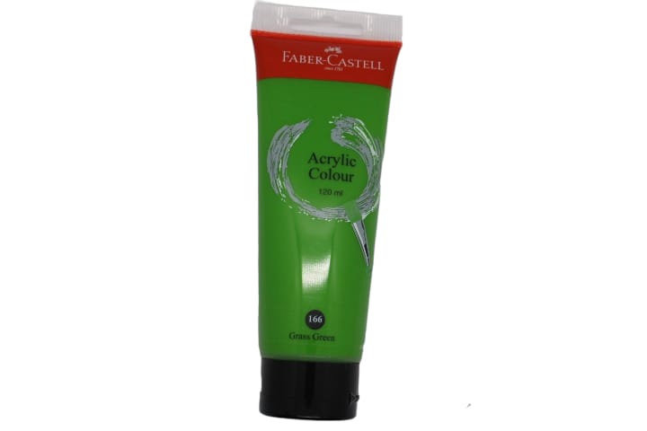 Faber Castell Acrylic Colour 120ml Grass Green