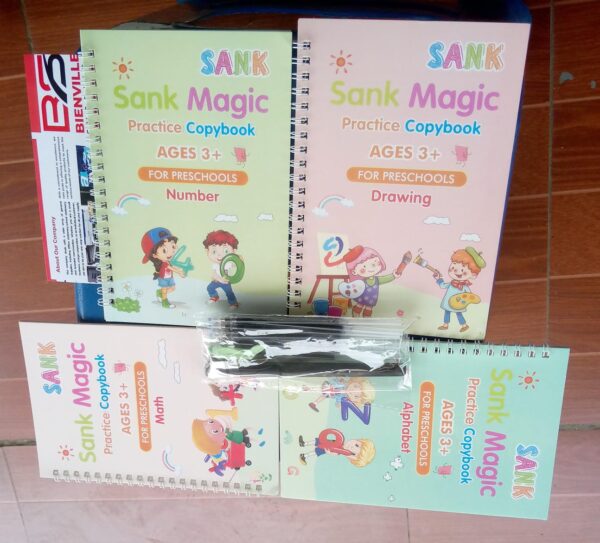 Sank Magic Practice Copybook 4 in1 Set