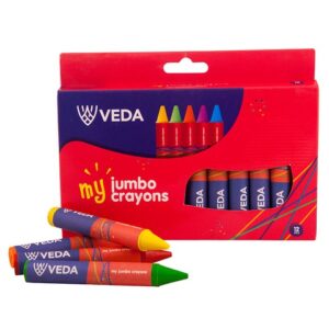Jumbo Crayons - 12 colours