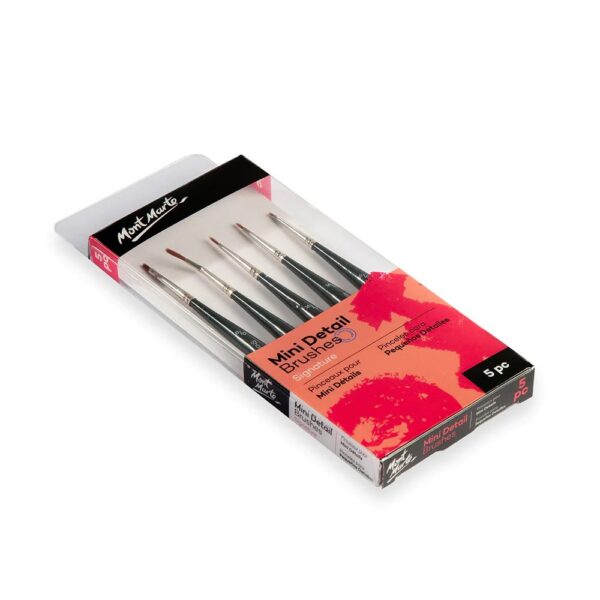 Taklon Brushes 5Pcs