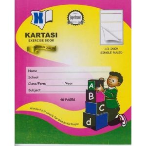 Half (1/2) Inch Square Ruled Exercise Book 48pgs